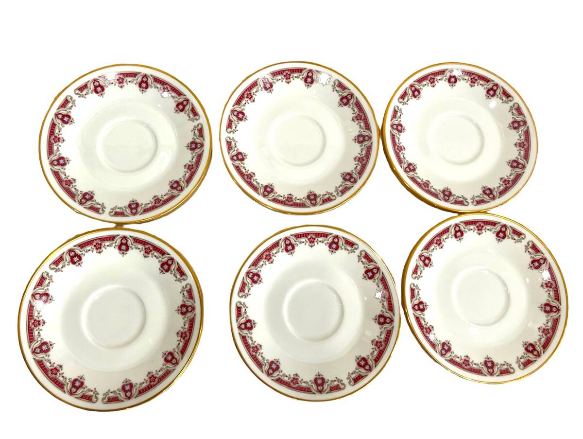 Noritake　ノリタケ　カップ＆ソーサー　6客セット　lvory China アイボリーチャイナ　食器　陶器/3130_画像4