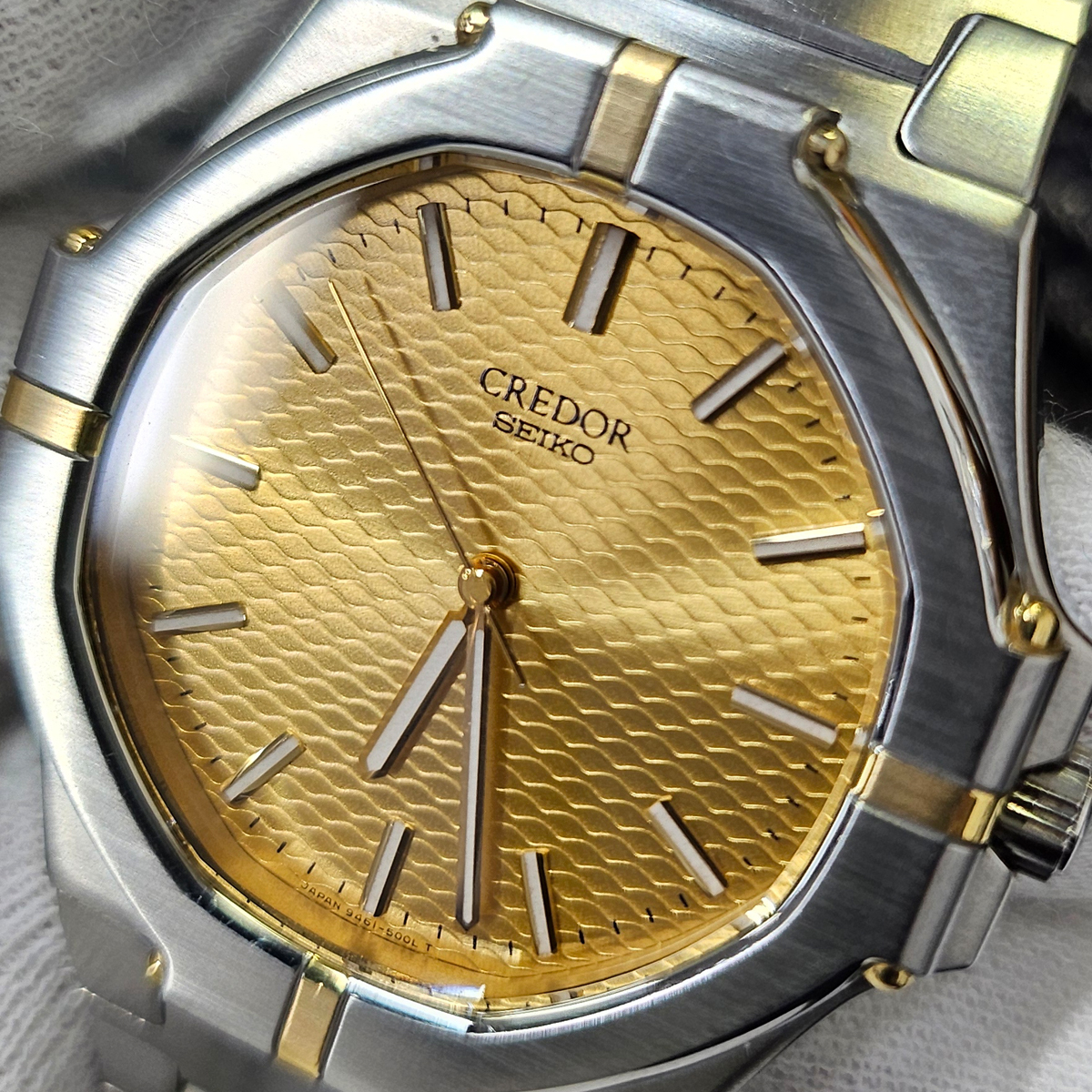 セイコー SEIKO ジェラルドジェンタデザイン 9461−5010 クレドール メンズ 腕時計 クオーツ_画像1