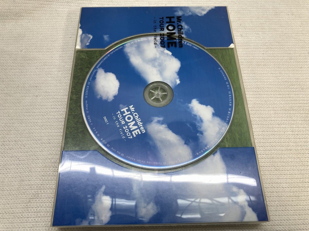 DVD 2点セット Mr.Children ミスターチルドレン HOME TOUR 2007 中古・TOUR 2009 未開封品[19178_画像4