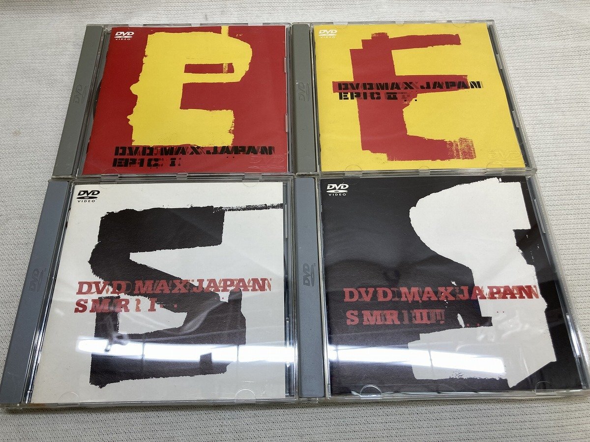 DVDMAX JAPAN EPIC Ⅰ・Ⅱ SMR Ⅰ・Ⅱ 計4枚セット[19274の画像1