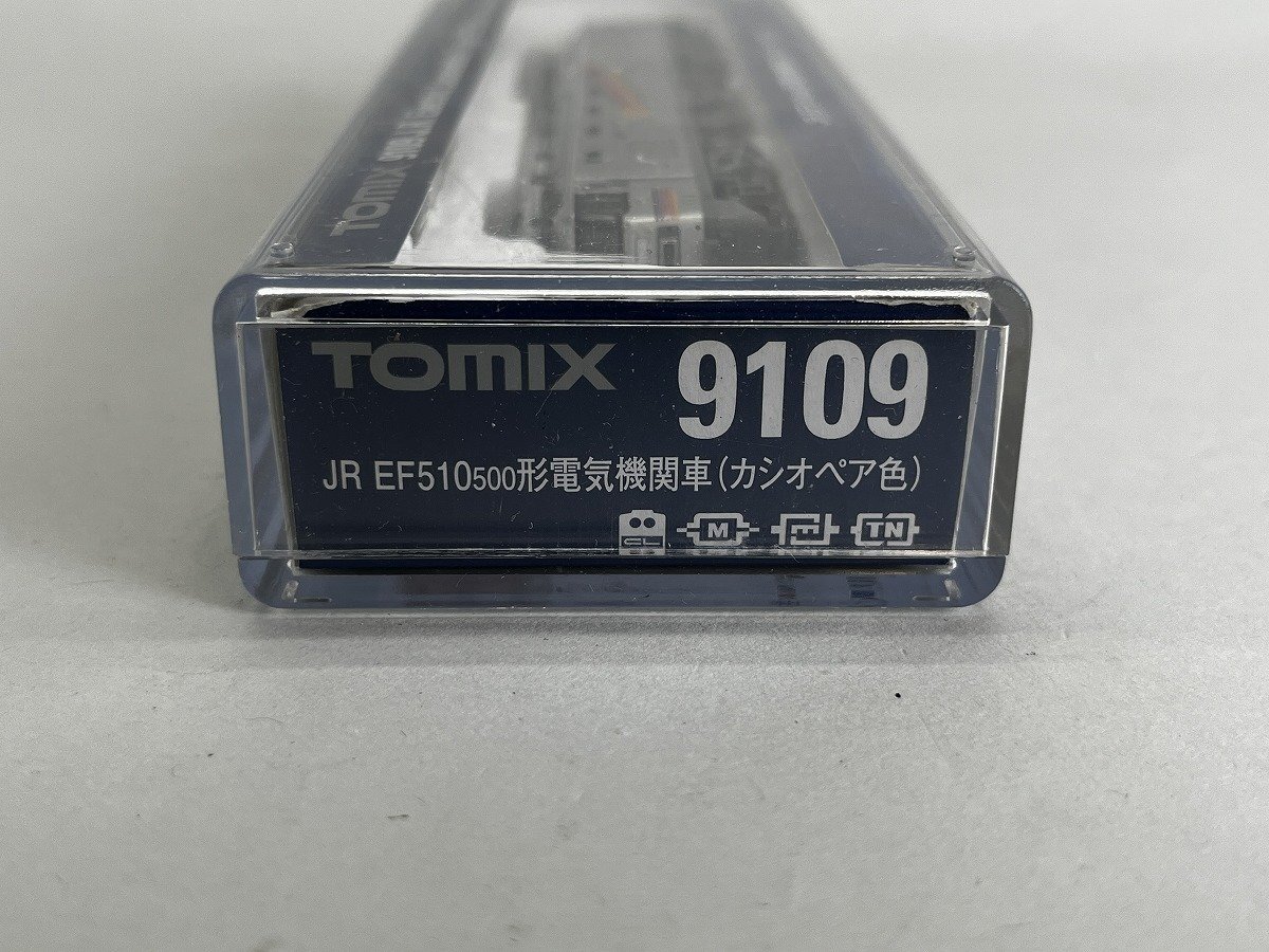 Nゲージ TOMIX 9109 JR EF510 500形 電気機関車(カシオペア色) 状態未確認 現状[19207_画像3