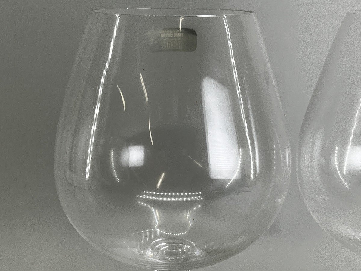 未使用 リーデル RIEDEL クリスタル ワイングラス ペアグラス 箱付き 保管品[03-3559の画像6