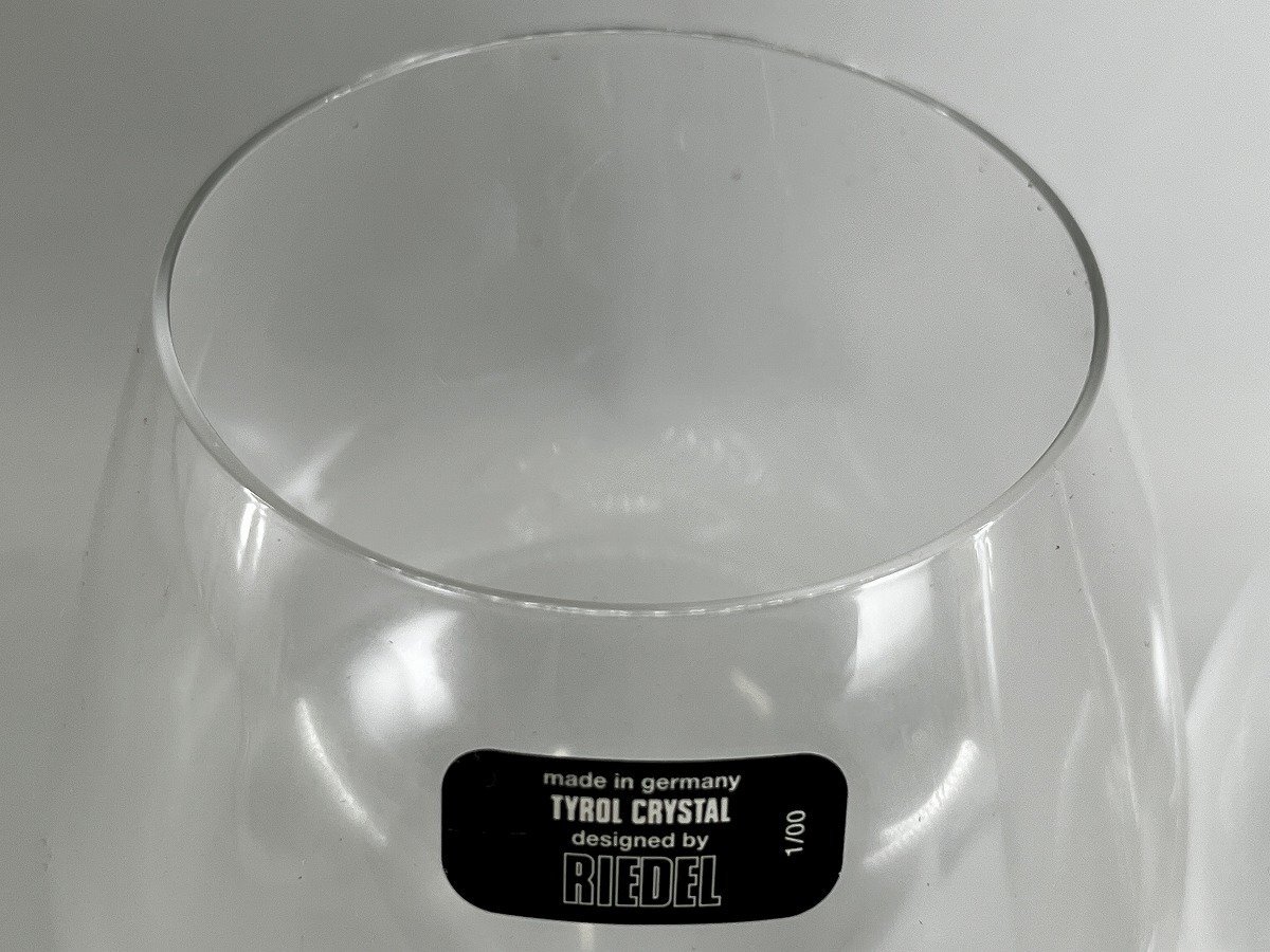 未使用 リーデル RIEDEL クリスタル ワイングラス ペアグラス 箱付き 保管品[03-3559の画像2
