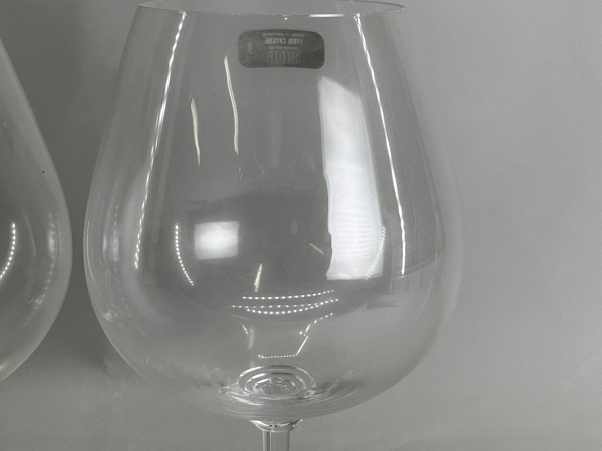未使用 リーデル RIEDEL クリスタル ワイングラス ペアグラス 箱付き 保管品[03-3559の画像7