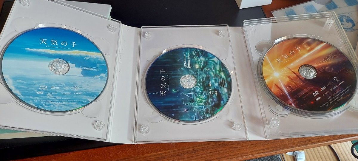 天気の子 新海誠  Blu-ray ULTRA 4K コレクターズ エディション  Disc