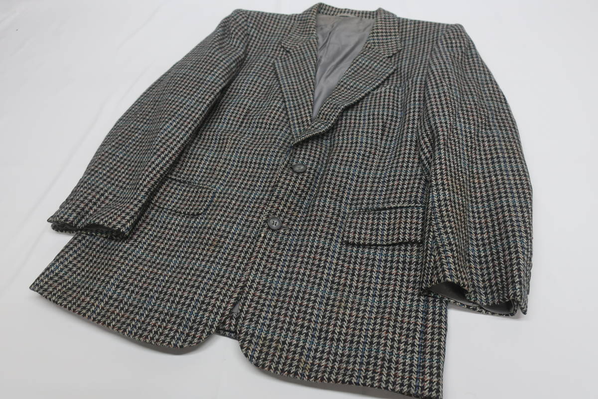 ☆☆【S送900円】202　Christian Dior MONSIEUR　クリスチャンディオール　テーラードジャケット　2B　総柄　胸囲92-胴囲82-身長165_画像1