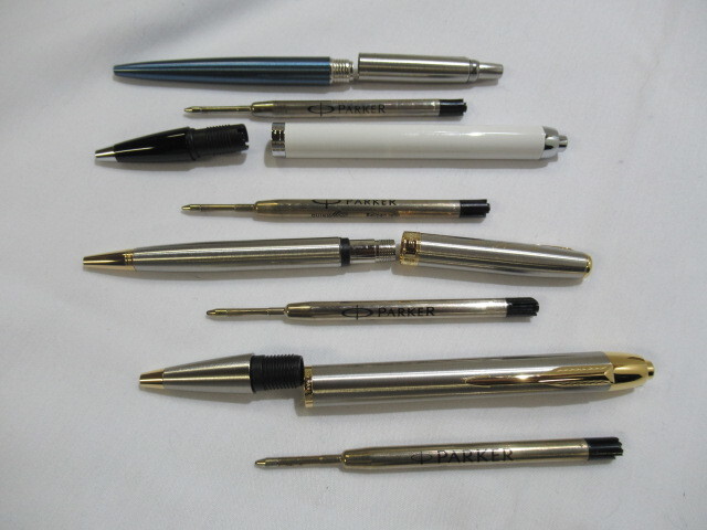 ☆同梱不可【S送900円】329 PARKER パーカー ボールペン4本まとめ ノック式 ツイスト式 筆記用具 ばら売り不可 筆記未確認の画像10