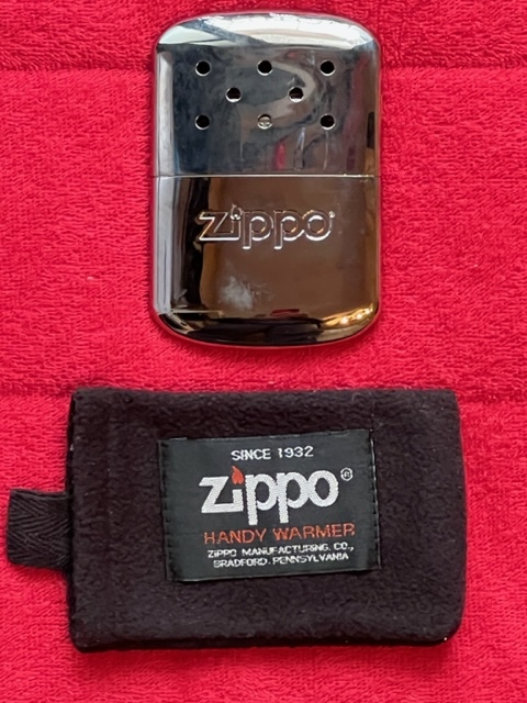 Zippo ジッポ　HANDY WARMER ハンディウォーマー 袋付　USED_画像1