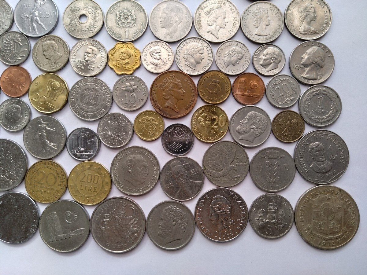 外国コイン　各国コイン　(Rー３１５)　おまとめ_画像9