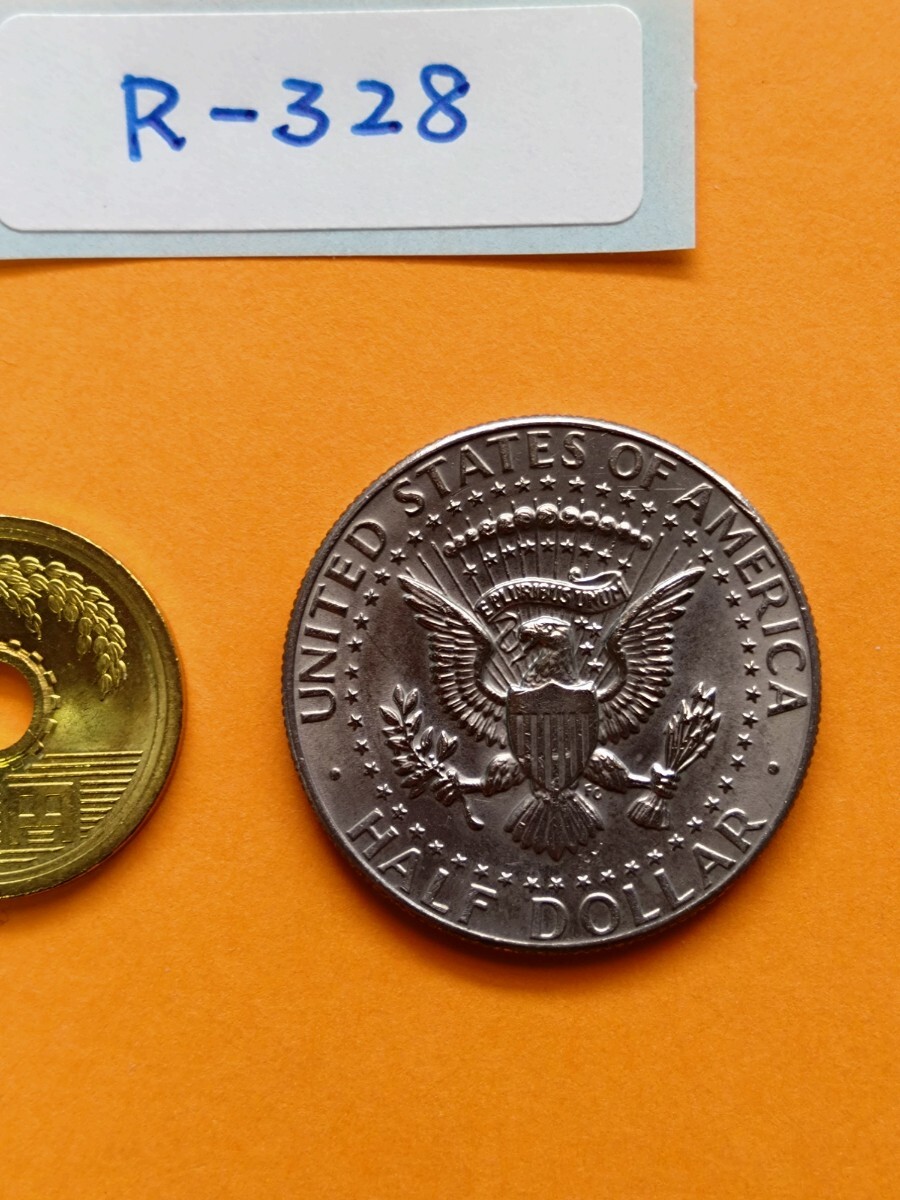 外国コイン アメリカ (Rー３２８) ５０セント硬貨 １９８６年 の画像7