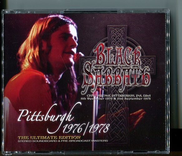 #5881 中古CD BLACK SABBATH Pittsburgh 1976 / 1978 THE ULTIMATE EDITION CIVIC ARENA, PITTSBURGH, PA, USA 3枚組の画像1