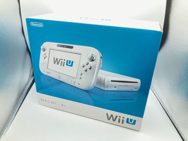 X1103 任天堂 Nintendo WiiU 本体 シロ 8GB BASIC SET 簡易動作確認 初期化済_画像1