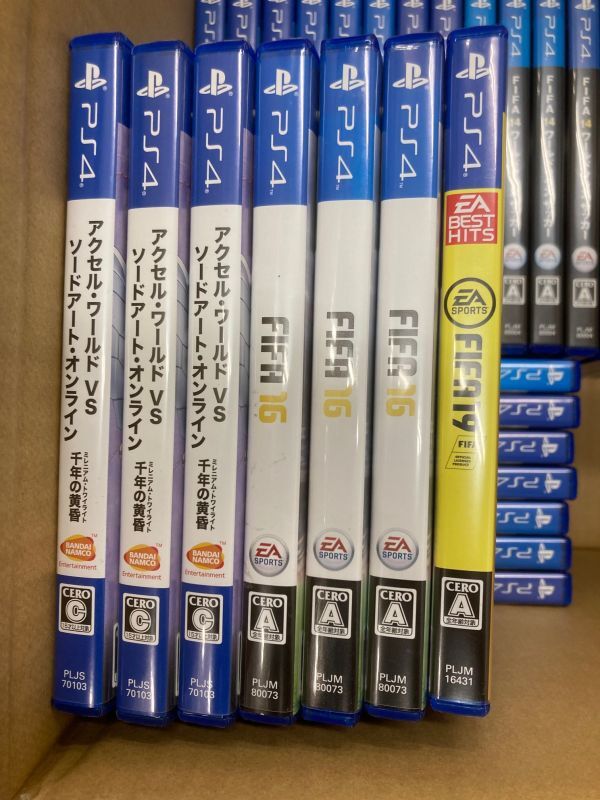 X1104 ■PS4ソフト 105本セット いろいろまとめて プレイステーション4 FIFA メタルギア コールオブデューティー_画像3