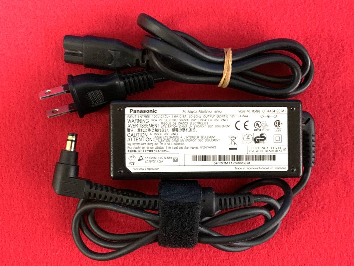 Y550 Panasonic CF-AA6412C AC adaptor error less CF-SX,CF-NX,CF-SZ,CF-LX series 