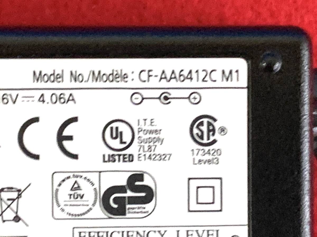 Y550 Panasonic CF-AA6412C AC adaptor error less CF-SX,CF-NX,CF-SZ,CF-LX series 