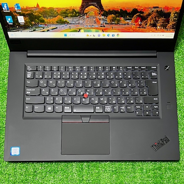 使用極浅◇超美品◇【 Lenovo ThinkPad P1 】Corei7-8750H！新品NVMeSSD1TB！RAM32GB！NVIDIAグラボ！Office2021 /Windows11Proの画像3