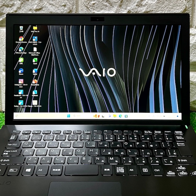 ◇優良美品◇世代最上級ハイスペックモデル！NVMeSSD1TB搭載！【 VAIO Pro PF 】 Corei7-8550U/ / RAM16GB/ カメラ/ Windows11Pro_画像2