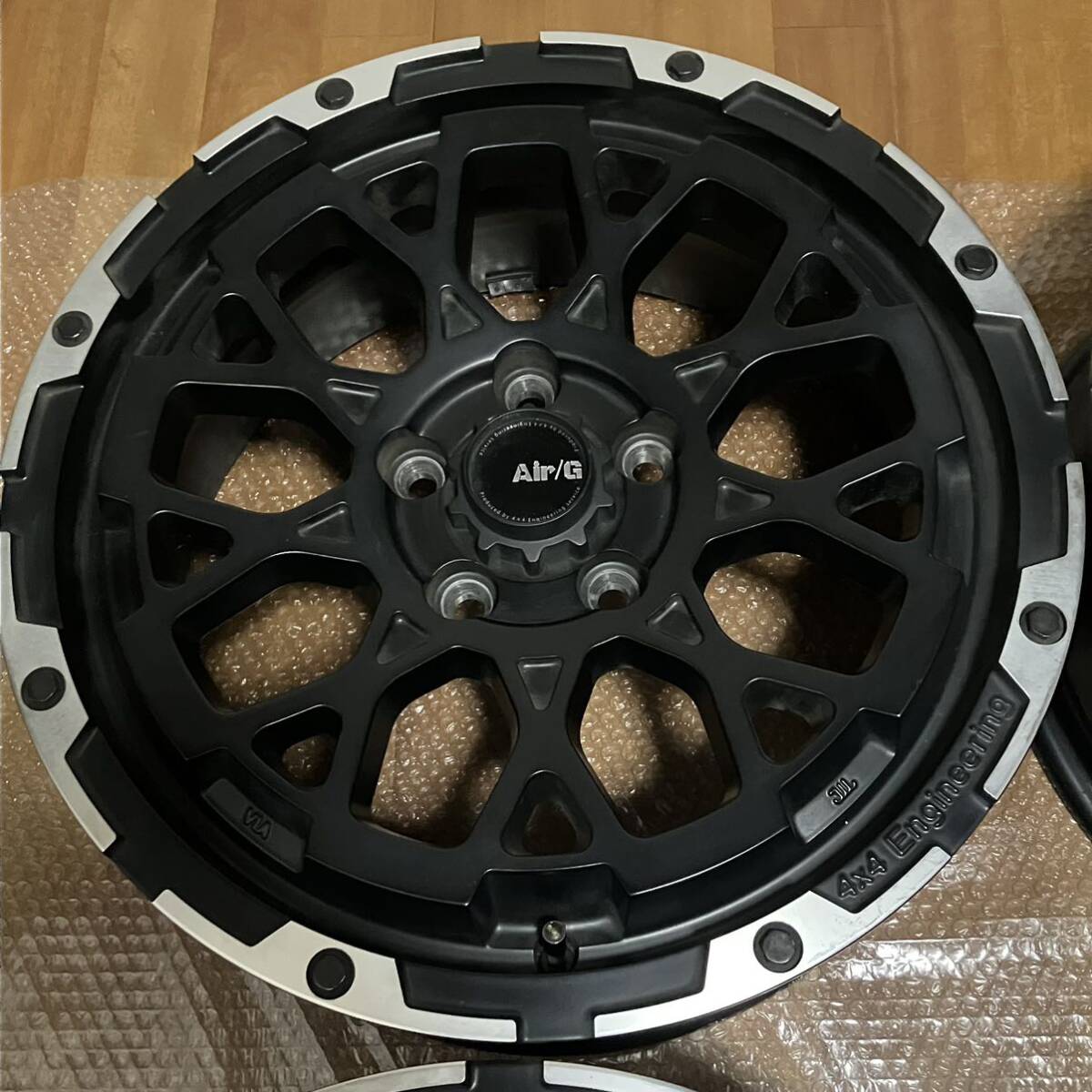 4x4 エンジニアリング Air/G 17x7j +48 PCD114.3 5H 4本セット_画像4