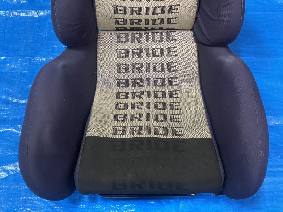 BRIDE BRIX yellowtail ks seat bucket seat AE86 seat rail attaching! for passenger's seat * used *