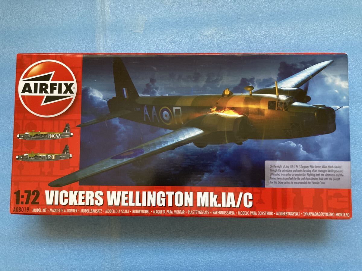 エアフィックス 1/72 ビッカース　ウエリントンMk.ⅠA/C イギリス空軍_画像1