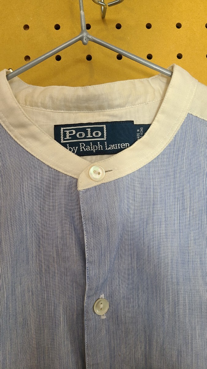 polo by Ralph Lauren ラルフローレン/ドレスシャツ/ 長袖シャツ/ シャツ/90s/S_画像3