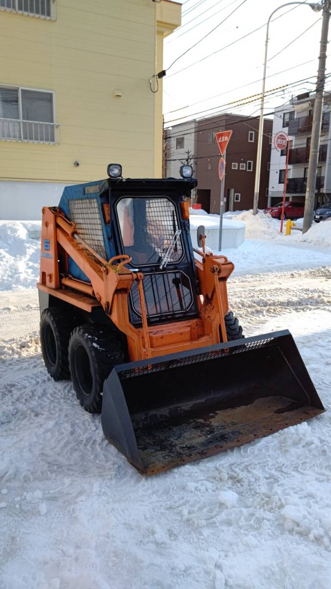  Sapporo .. Toyota Jobsun 2SDK6 tireshovel diesel 4WD snow blower . snow Bobcat 