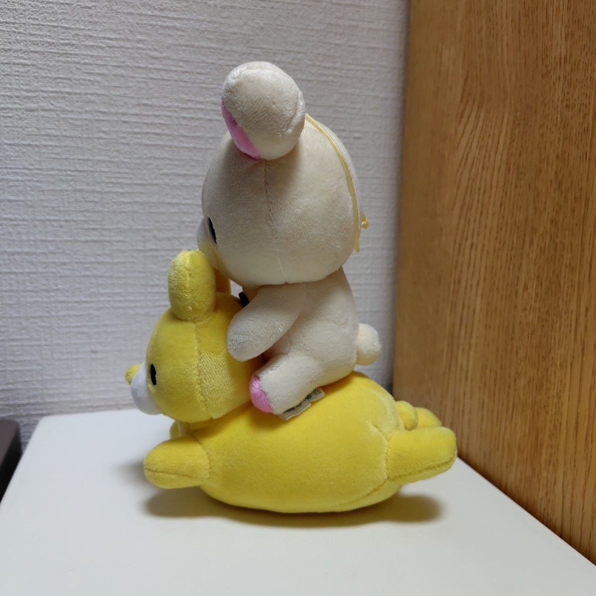 コリラックマ あつめてぬいぐるみ うさぎのふうせん イエロー コリラックマ あつめてぬいぐるみ うさぎのふうせん イエロー