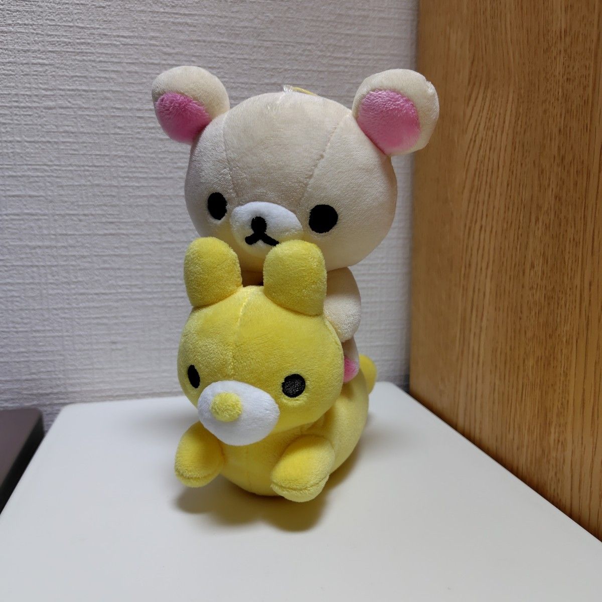 コリラックマ あつめてぬいぐるみ うさぎのふうせん イエロー コリラックマ あつめてぬいぐるみ うさぎのふうせん イエロー