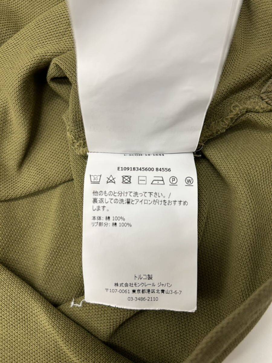 モンクレール ポロシャツ サイズXL カーキ