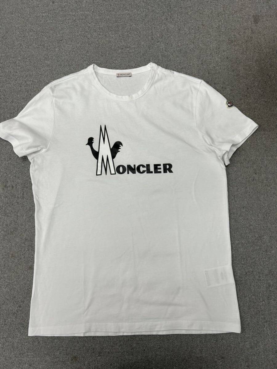 美品 モンクレール Tシャツ サイズXL 白