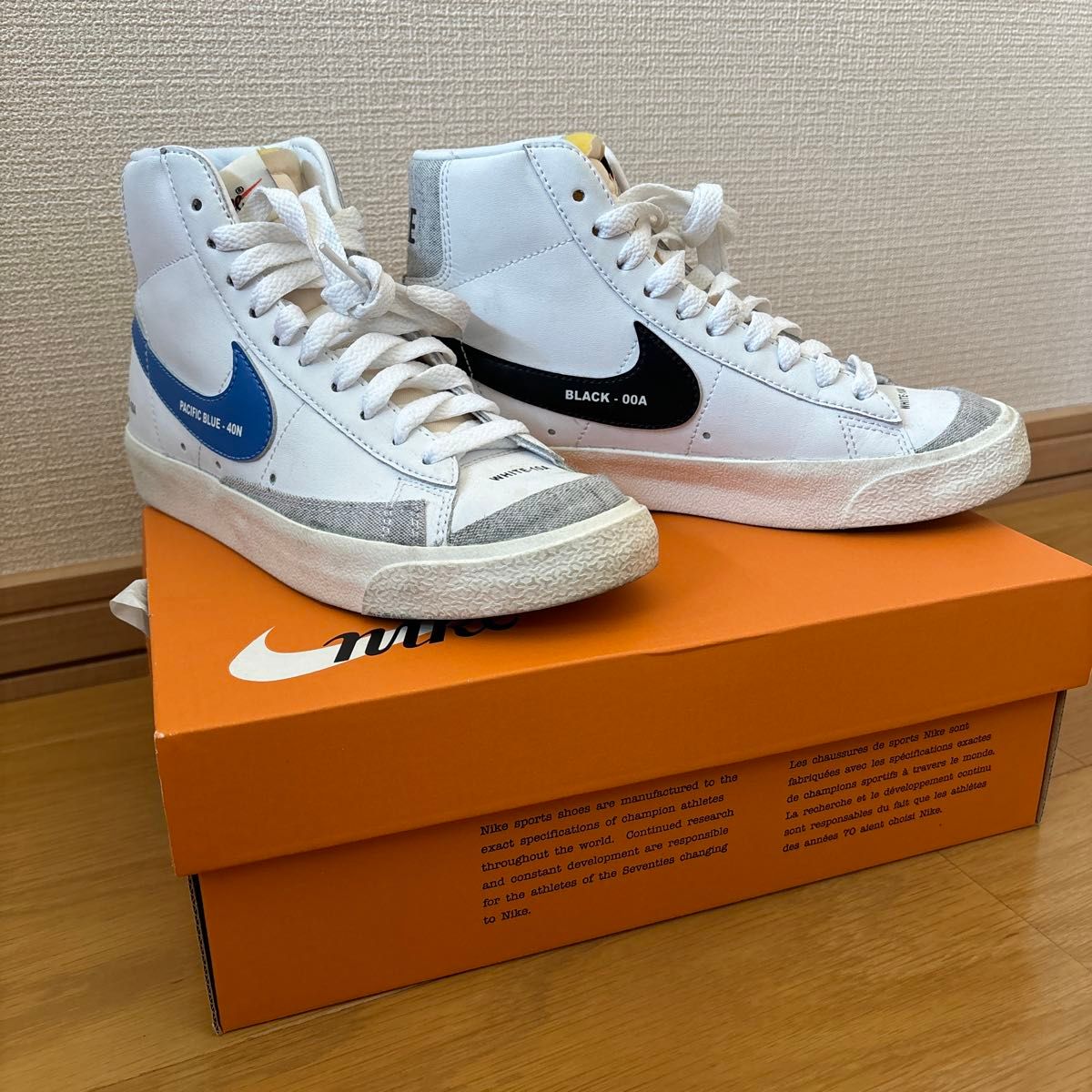 NIKE WMNS MID BLAZER 77 "WHITE"ナイキ ウィメンズ ブレーザー ミッド 77 "ホワイト" 箱付