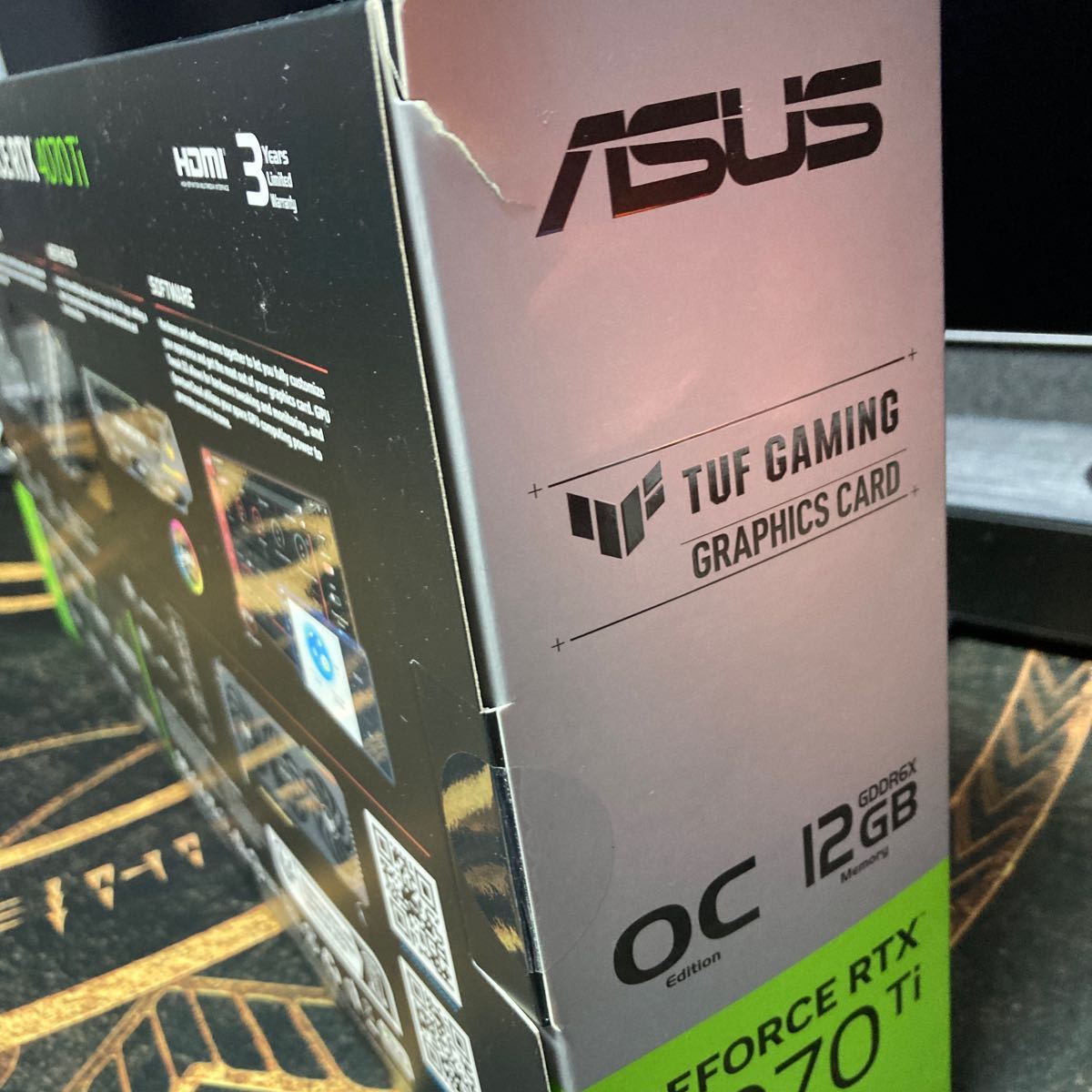 ASUS TUF-RTX4070TI-O12G-GAMING TUF Gaming GeForce RTX 4070 Ti 12GB GDDR6X OC Edition_画像3