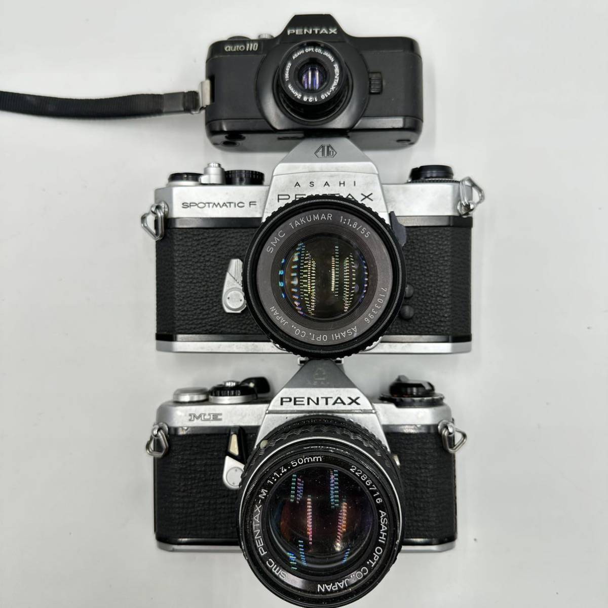 1円　ジャンク フィルムカメラ18台 まとめて Canon OLYMPUS YASHICA PENTAX minolta PETRI KONICA ほか 動作未確認 現状品 部品取り_画像4