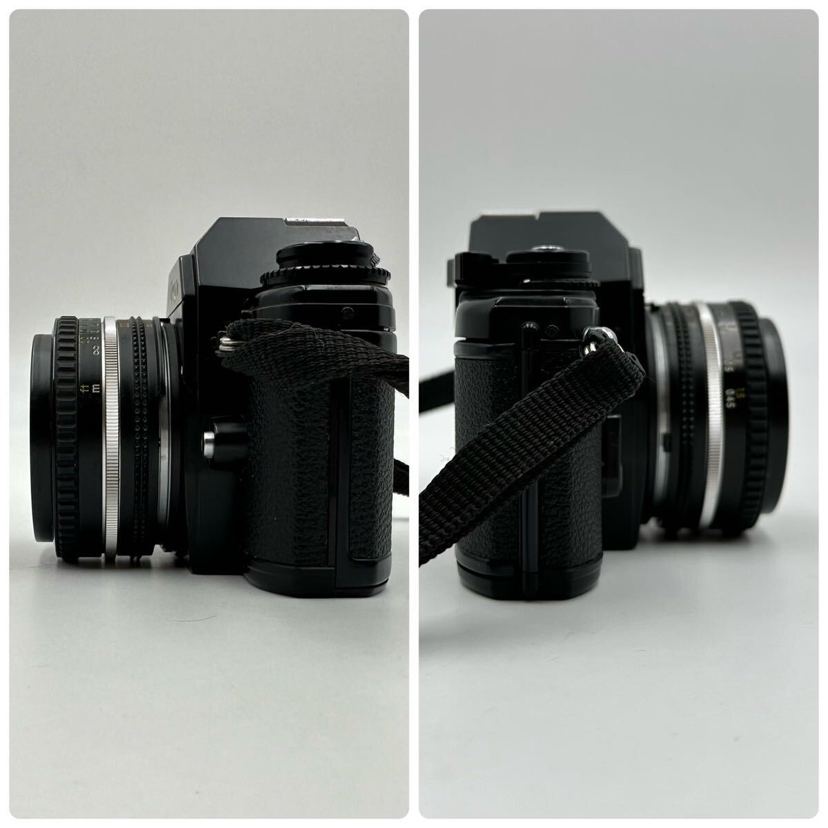 Nikon EM ニコン EM フィルムカメラ 一眼レフカメラ NIKKOR 50mm 1:1.8 レンズ 動作品 中古品 現状品 ジャンク_画像4