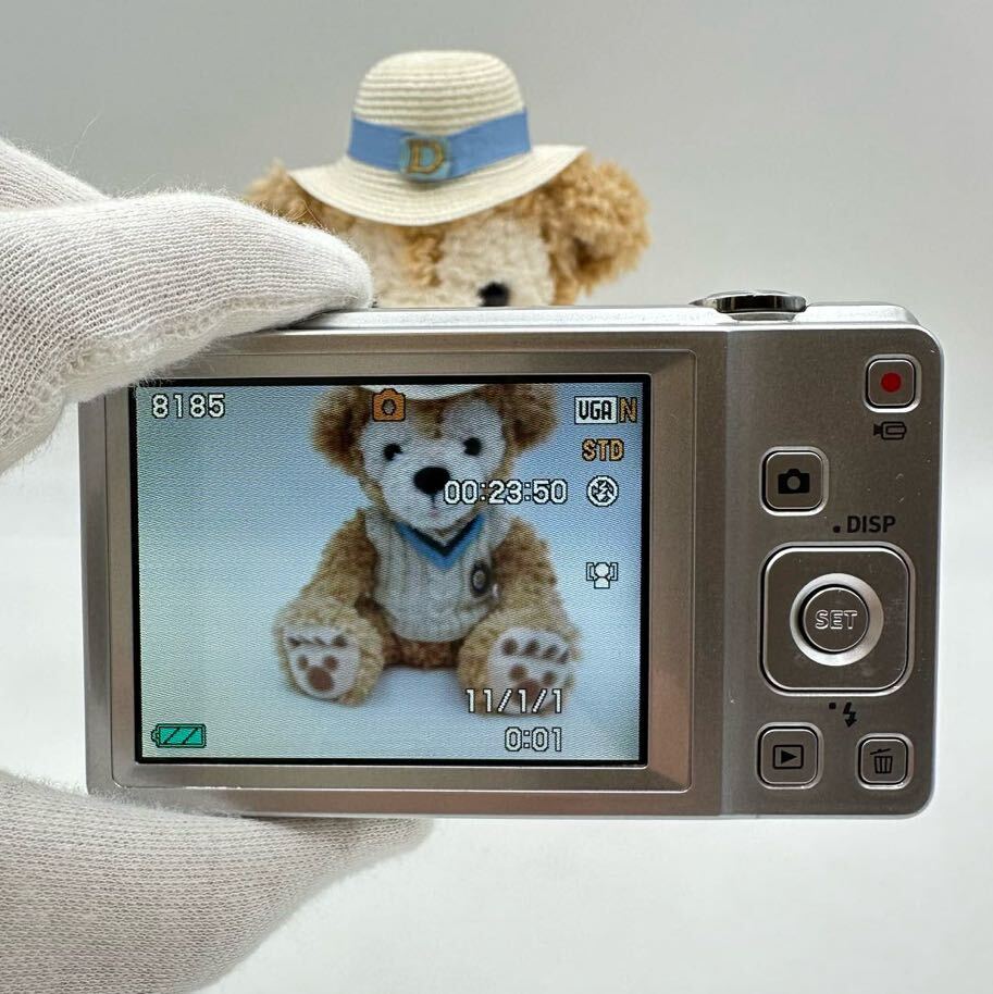 動作品 CASIO カシオ EXILIM エクシリム EX-ZS5 シルバー コンパクトデジタルカメラ バッテリーあり 充電器なし 中古品 現状品の画像2