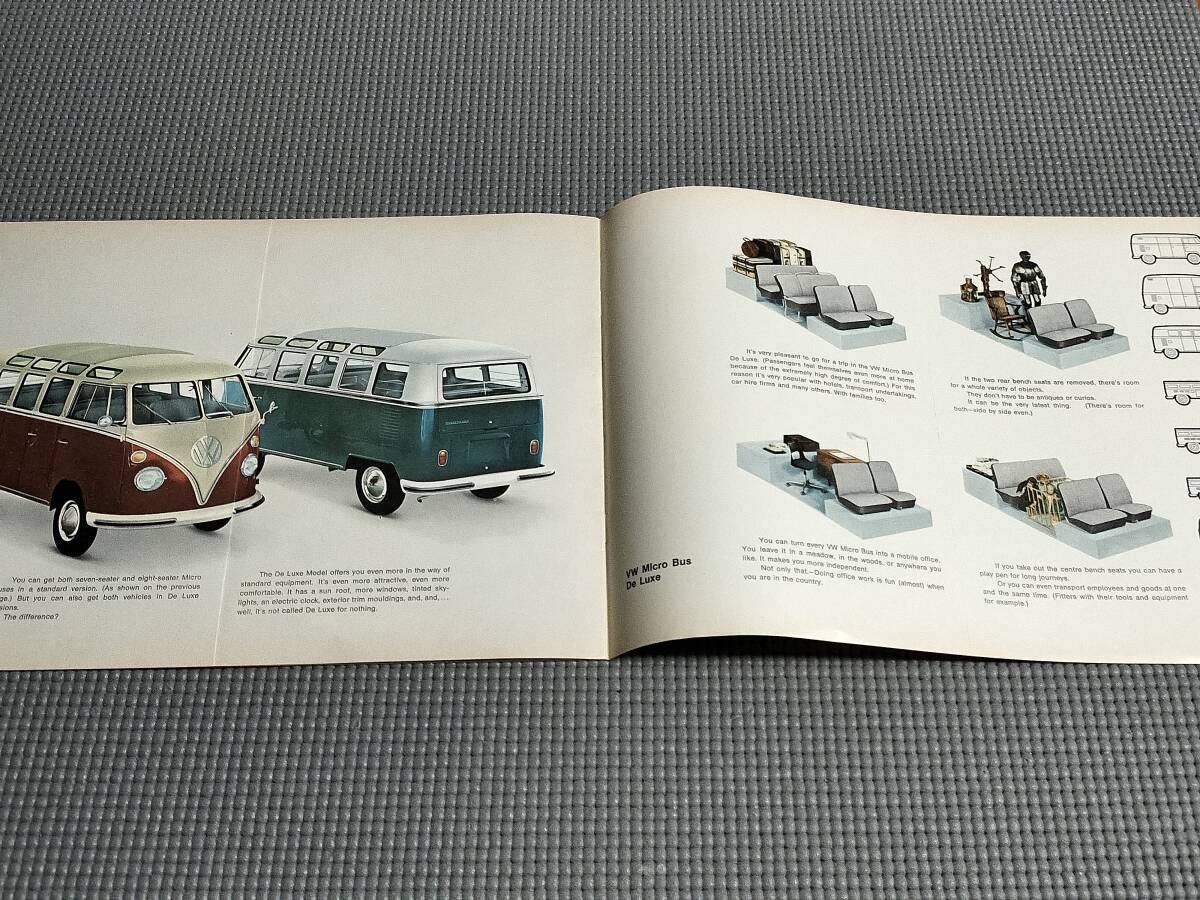 フォルクスワーゲン コマーシャルカー 英語版カタログ 1965年 デリバリーバン/マイクロバス/コンビ/ピックアップの画像8