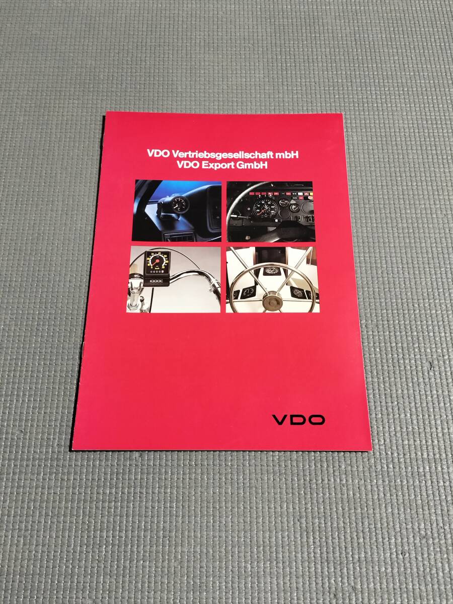 VDO 計器メーター 英語版カタログ Printed in Germanyの画像1