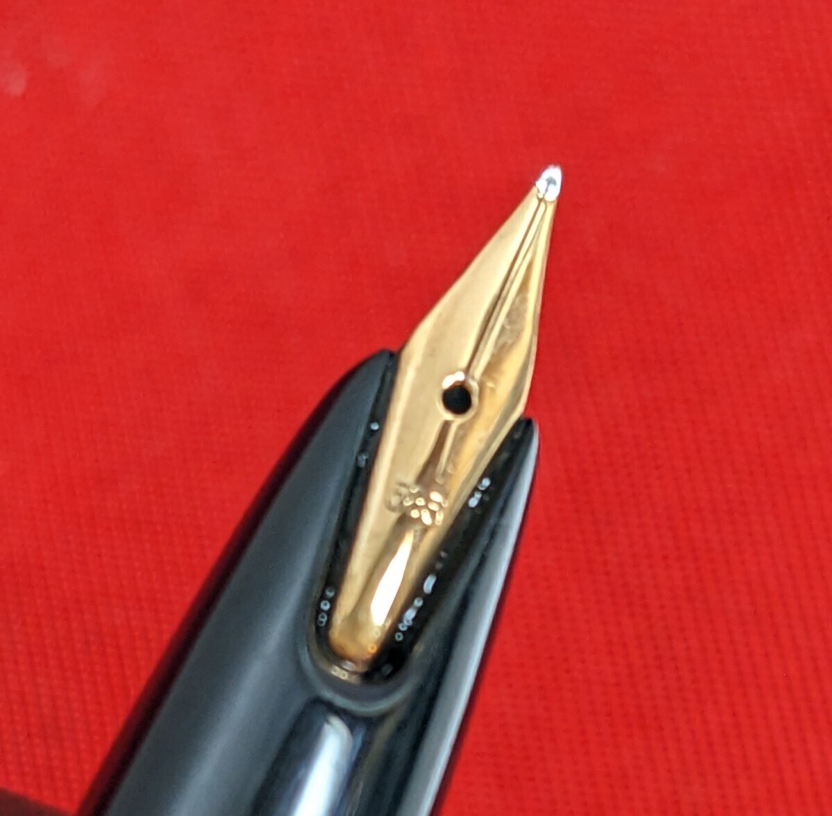 MONTBLANC 万年筆　No 32 S 美品 ペン先 14K 1960年代　ほぼ未使用_画像6