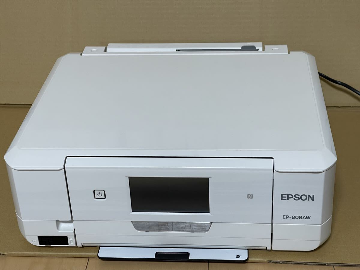 EPSON インクジェットプリンター EP-808AW _画像1