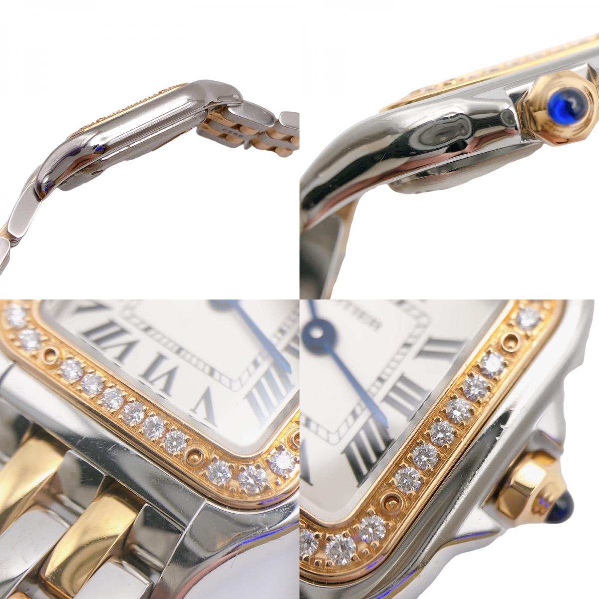 カルティエ Cartier パンテール　ドゥ　カルティエ　SM W3PN0006 K18ピンクゴールド PG/SS 腕時計 レディース 中古