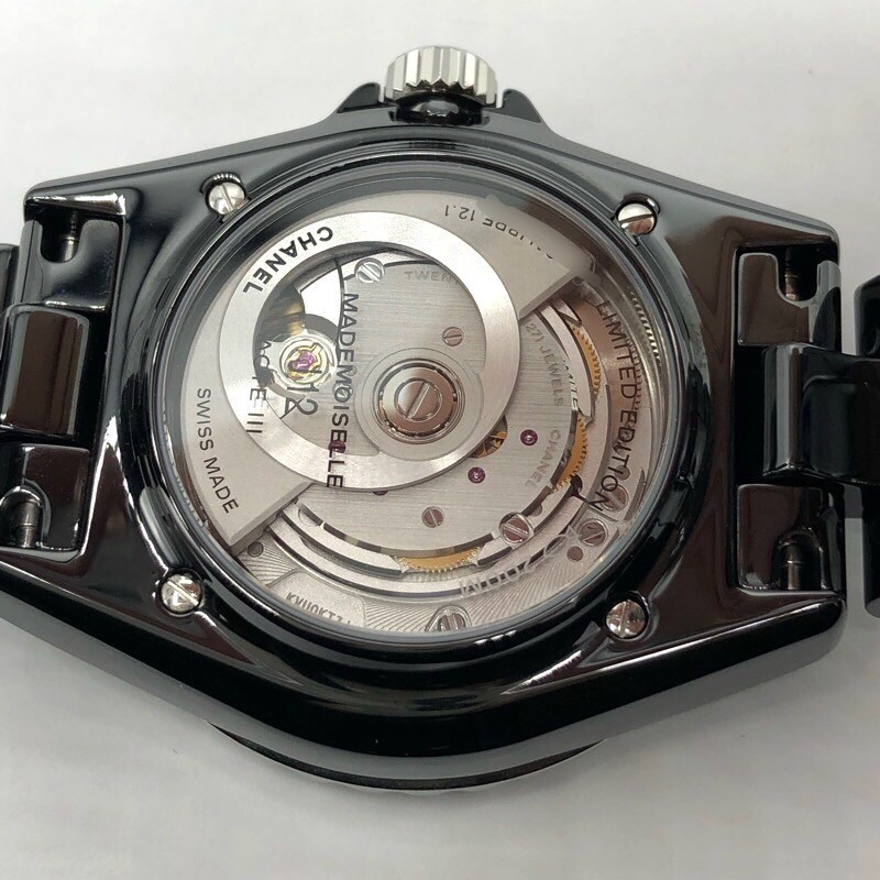 シャネル CHANEL マドモアゼル　J12　ラ　パウザ H7609 セラミック 腕時計 メンズ 中古_画像2