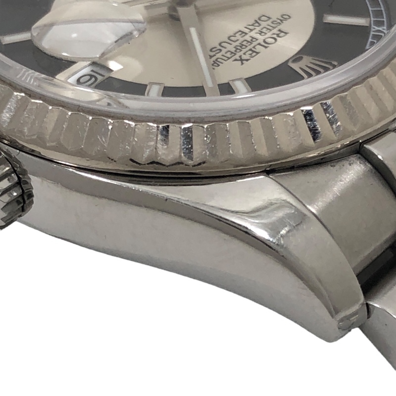 ロレックス ROLEX デイトジャスト36 D番 116234 ブラック/シルバー SS/K18WG 腕時計 メンズ 中古の画像7