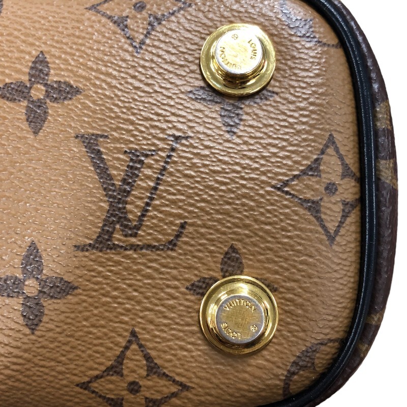 ルイ・ヴィトン LOUIS VUITTON ヴァニティNV PM M45165 ブラウン モノグラム・リバース ショルダーバッグ レディース 中古_画像8