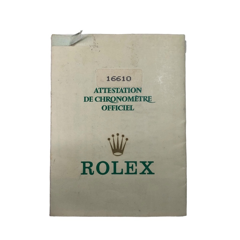 ロレックス ROLEX サブマリーナ　デイト 16610 黒文字盤 ステンレススチール 腕時計 メンズ 中古_画像7