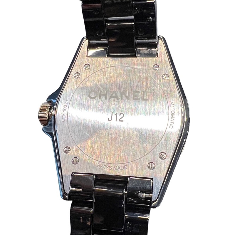 シャネル CHANEL J12-365 H3838 セラミック 腕時計 メンズ 中古_画像3