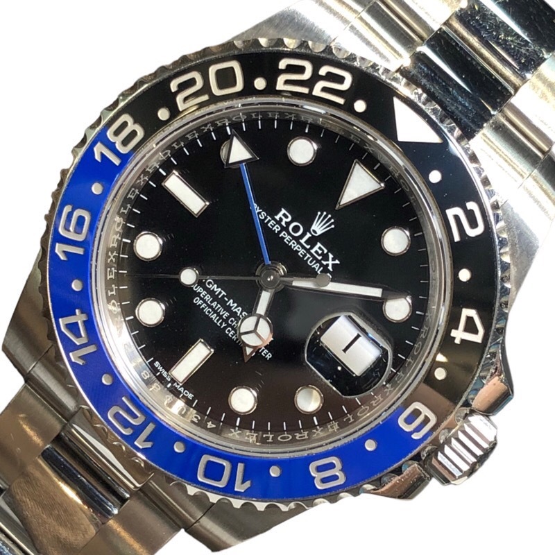 ロレックス ROLEX GMTマスター2 オイスター 116710BLNR ステンレススチール 腕時計 メンズ 中古