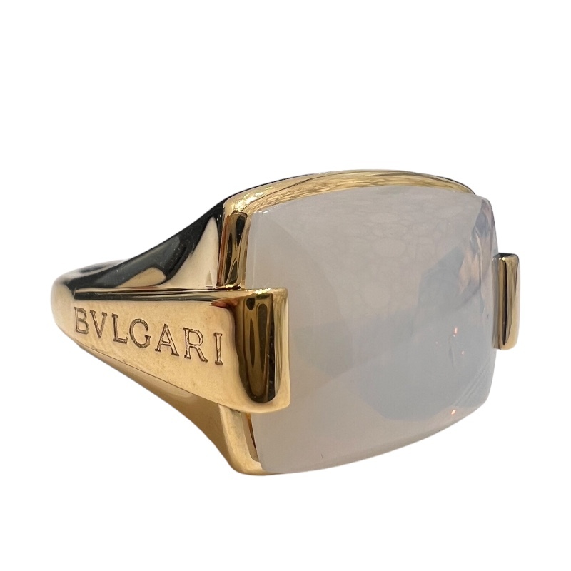 ブルガリ BVLGARI アレグラ　リング　スモーキークオーツ 750YG ジュエリー 中古_画像1