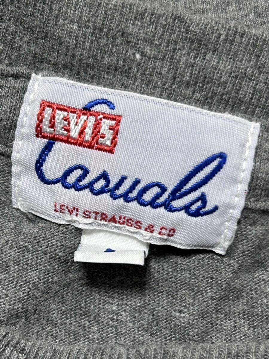 Levi's Casual USMC ステンシル ミリタリー ポケット ロンT　　リーバイス カジュアル 長袖Tシャツ カットソー 柔らかい上質素材 柳9423_画像3