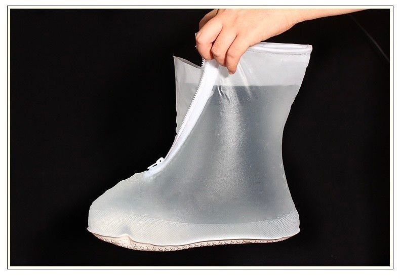 XLホワイト 防水 シューズカバー レインシューズ 雨具 梅雨 長靴 汚れ防止 コンパクト 雨天 アウトドア 便利 新品未使用