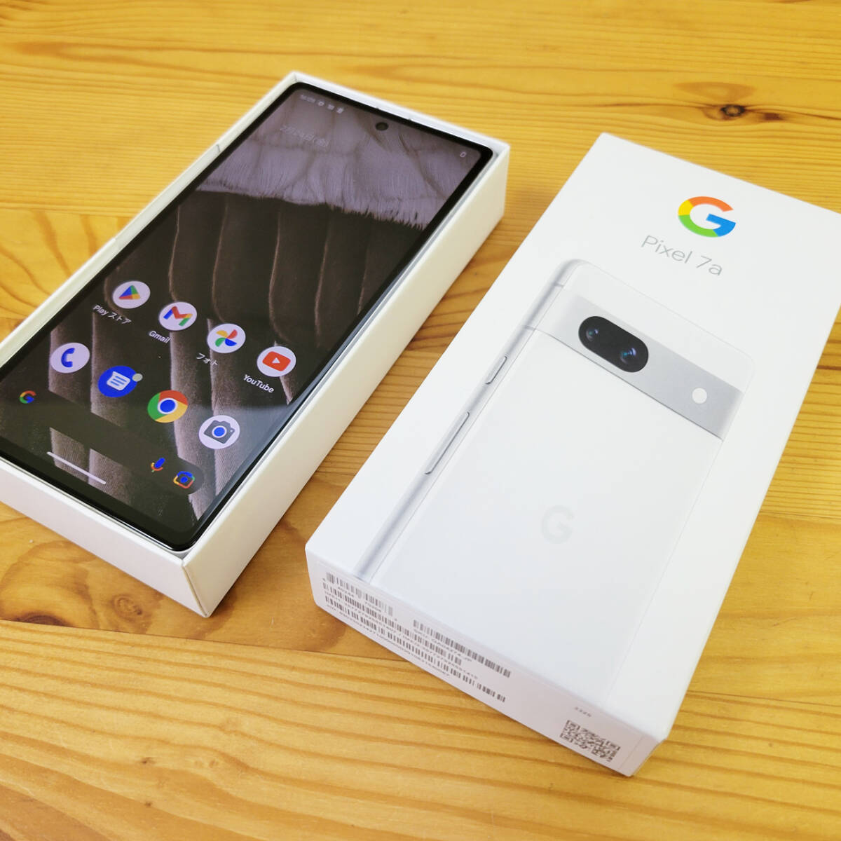 Pixel 7a スノー【新品未使用】Google ホワイト ドコモ版 超美品 SIMフリーの画像2